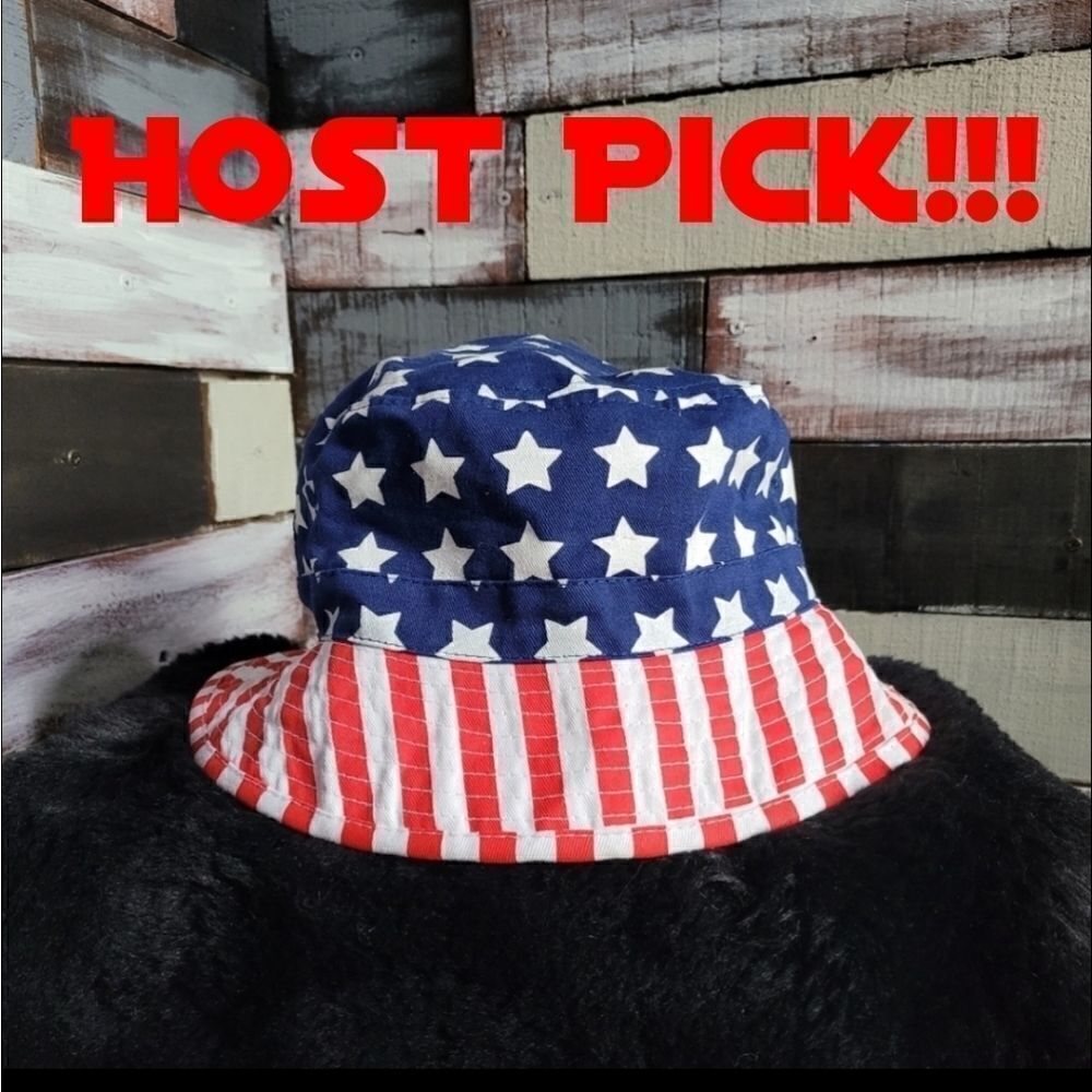 USA Bucket Hat Stars and Strips